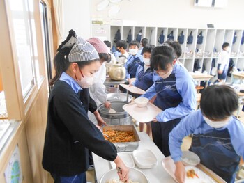 久しぶりのおいしい給食