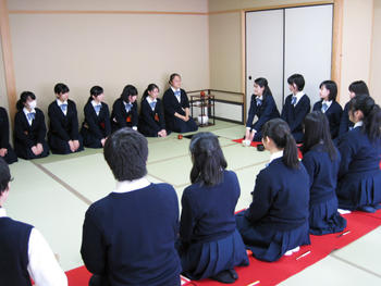 【古川】茶道部卒業茶会