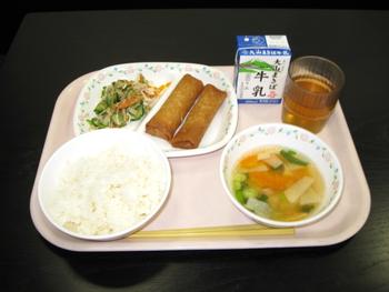 【古川】M3・4本年度最後の給食