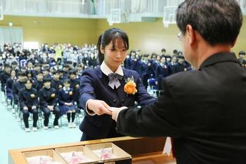 第９回奈良学園登美ヶ丘高等学校卒業式