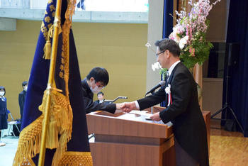 令和２年度 奈良学園登美ヶ丘中学校入学式