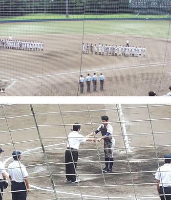 部活動躍進、野球部県大会準優勝!