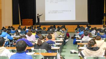 プレテスト返却解説会・学校見学会開催