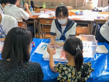 「青少年のための科学の祭典大阪大会」に参加