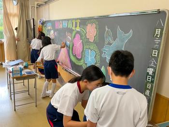 M2学年、尚志祭の準備です！