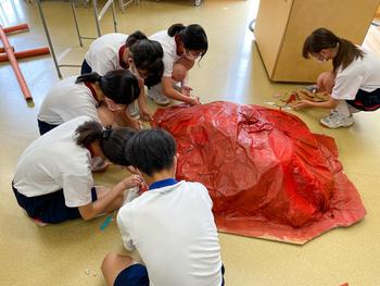 M2学年、尚志祭の準備です！