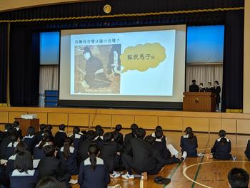 M3飛鳥社会見学プレゼン発表会