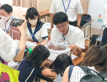 「青少年のための科学の祭典大阪大会」に参加