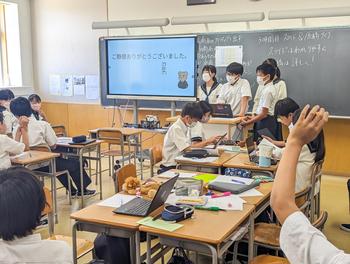 「探究学習」を進めています