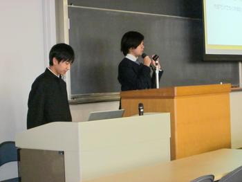 生徒から児童へ学校生活について語る会を開催