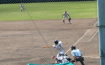 高校軟式野球準優勝!