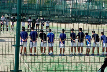 近畿中学校テニス大会で全国大会出場決定!