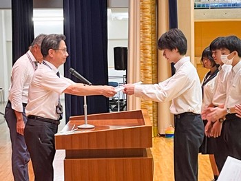 ２学期始業式