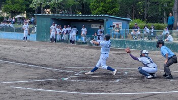 野球部春季大会準優勝