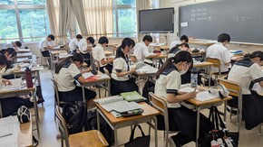 １学期末考査が始まりました