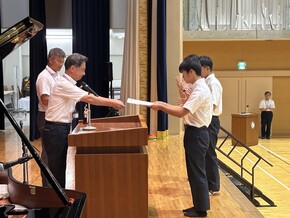 ２学期始業式