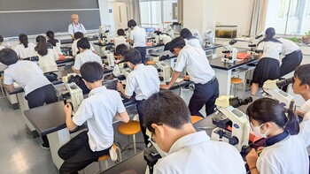 理科の実験授業③