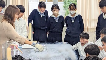 理科の実験授業④