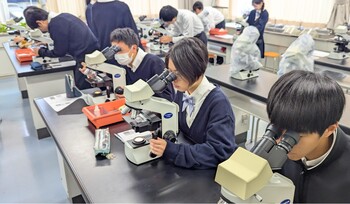 理科の実験授業⑥