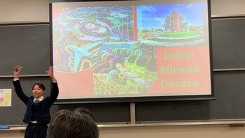 Y１英語プレゼンテーションコンテストを開催