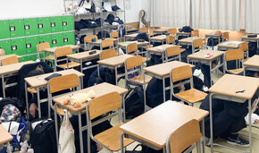 地震防火避難訓練を実施