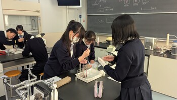 理科の実験授業⑦