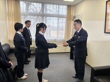 メロディーパトロール音源贈呈式