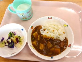 【西田】給食がスタートしました♪