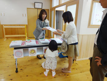 【西田】2歳児保育 いちご組 入会式
