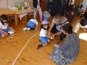 【西田】祖父母参観