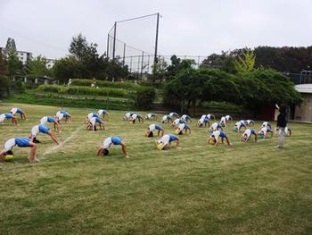 【西田】運動会予行