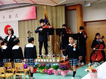 奈良学園幼稚園卒園式