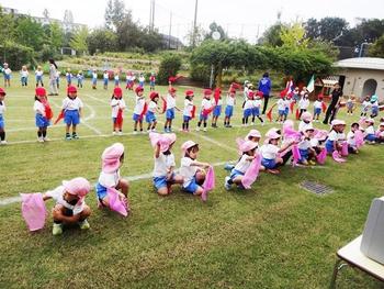 もうすぐミニ運動会