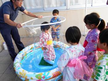 夕涼み会３(奈良学園小学校の先生のコーナー)