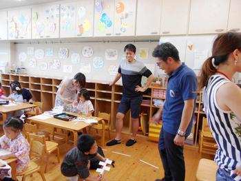 夕涼み会３(奈良学園小学校の先生のコーナー)