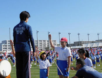 奈良学園登美ヶ丘　合同運動会①