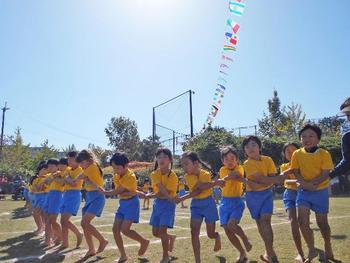 年長組のミニ運動会