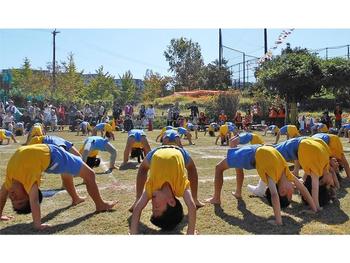 年長組のミニ運動会