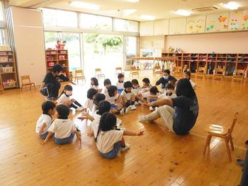 分散登園2日目