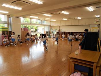 保育を再開(隔日登園)しました