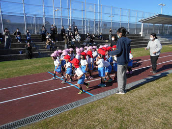 駆け抜けたマラソン大会