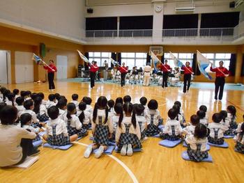 交通安全教室＆奈良県警音楽隊の演奏♪