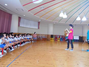 奈良学園大学実習生特技披露