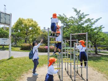 年中組　遠足（九条公園）