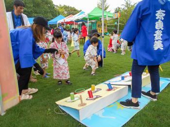 夏祭りを楽しみました