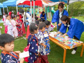 夏祭りを楽しみました