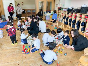 体験入園るんるんなとみん・給食試食会