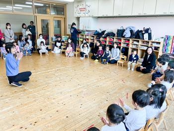 体験入園るんるんなとみん・給食試食会