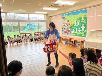 体験入園るんるんなとみん・給食試食会