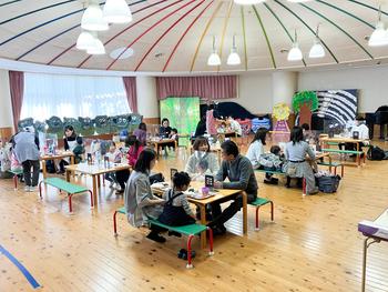 体験入園るんるんなとみん・給食試食会